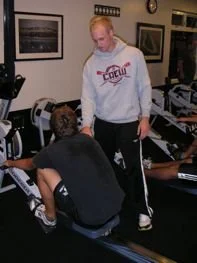 Novice Rowers Begin Practice