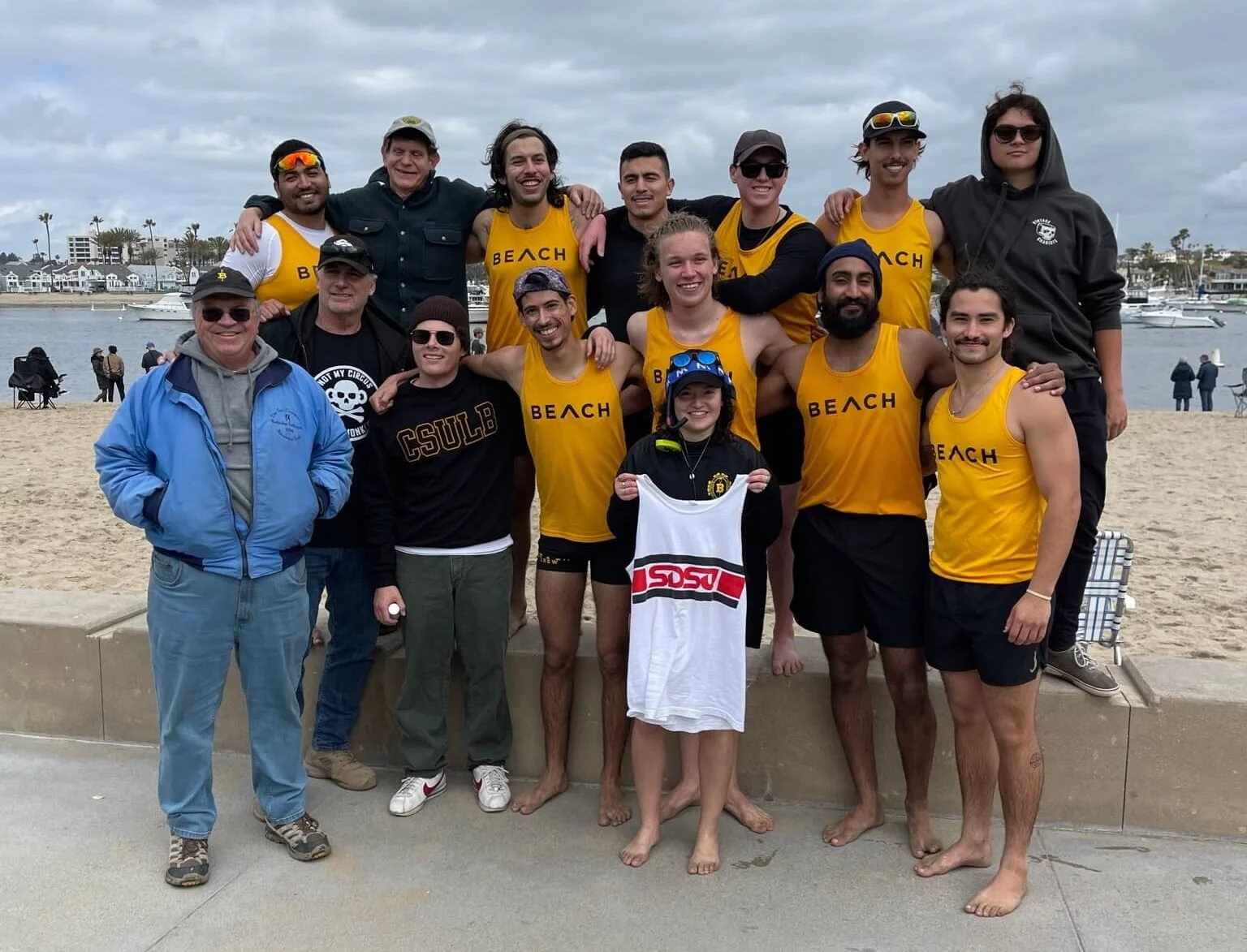 Beach Crew Win Shirts at the 2023 California Challenge Cup