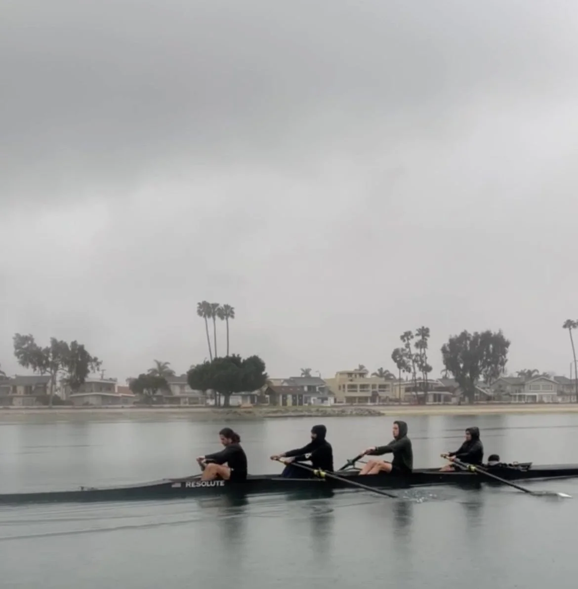 Rowing in the Rain