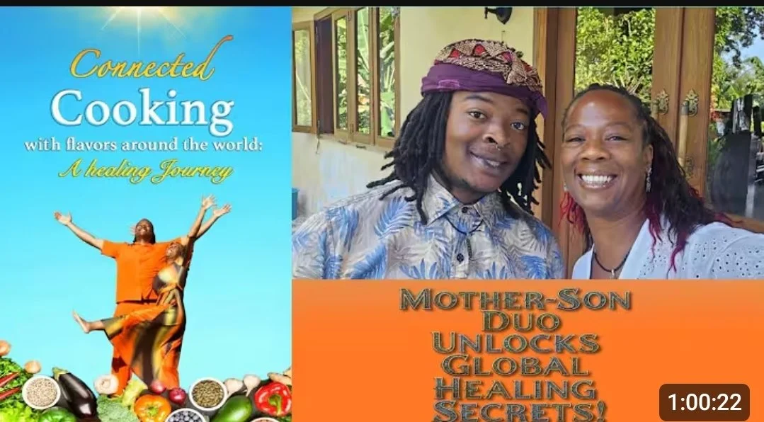 Dr. Angelic Muhammad and son, Donovan Muhammad,