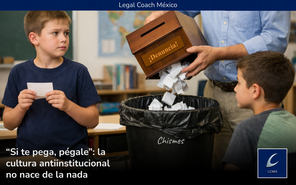 “Si te pega, pégale”: la cultura antiinstitucional no nace de la nada