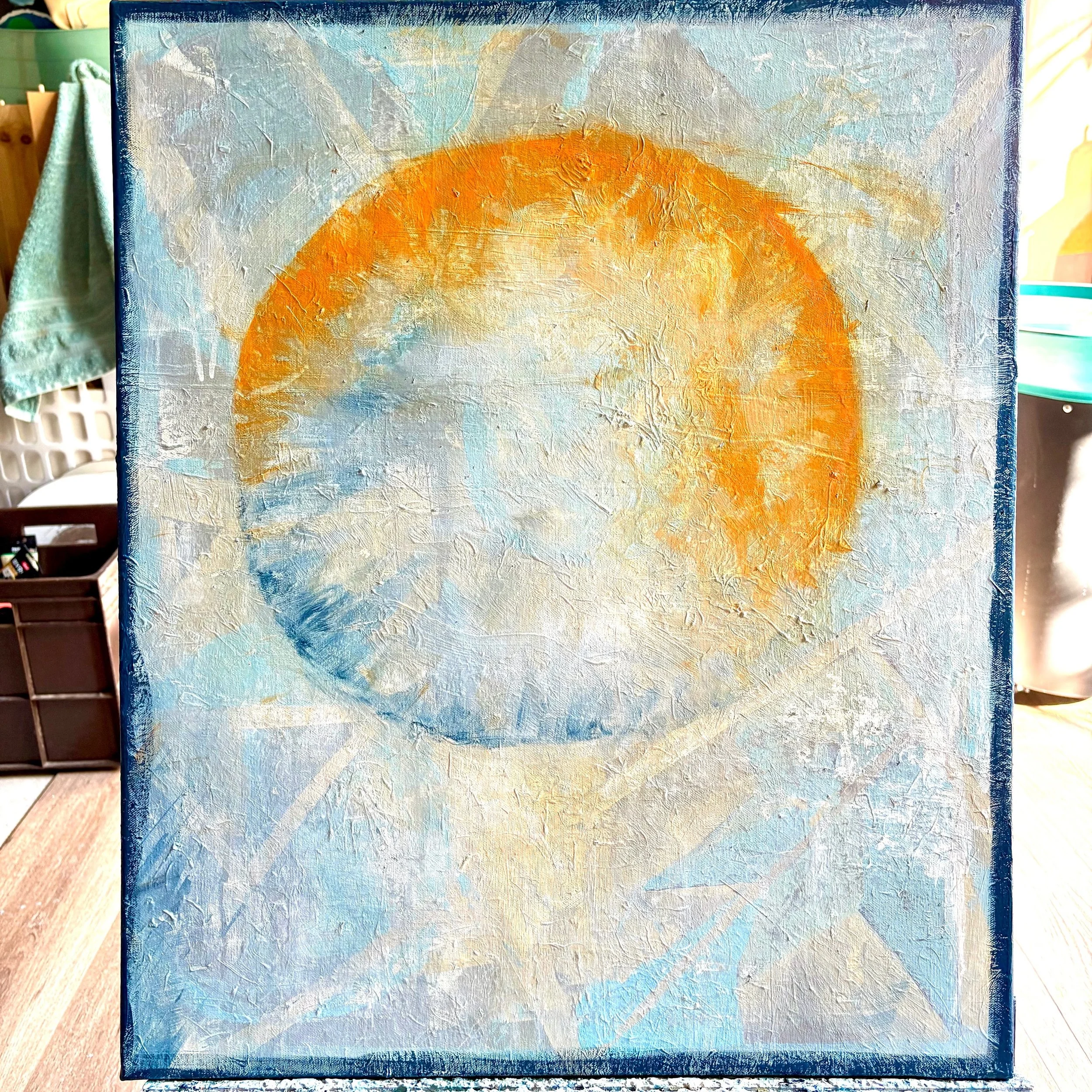 Thought I would share one of my paintings!