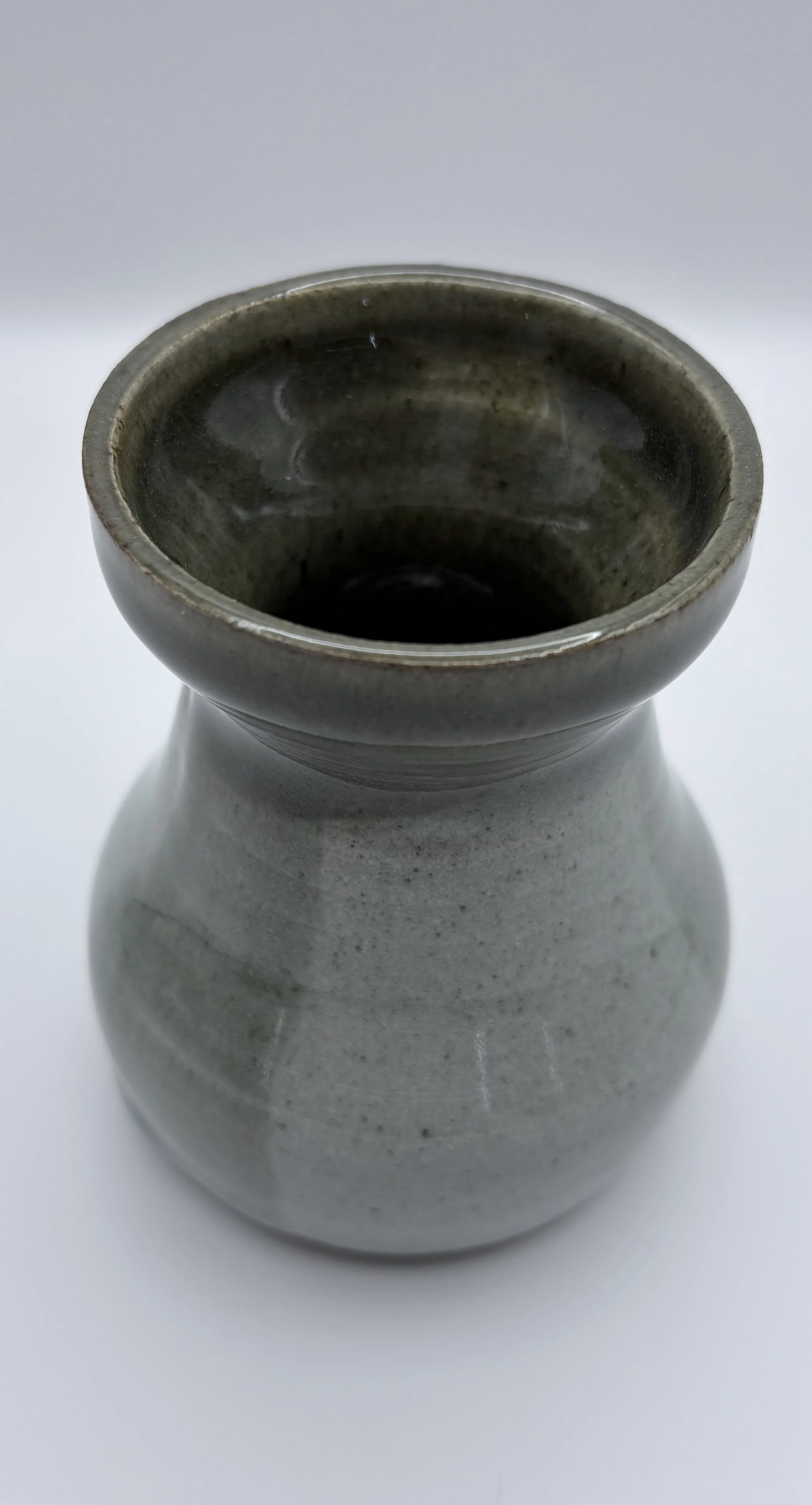 Small Vase - Green & light blue