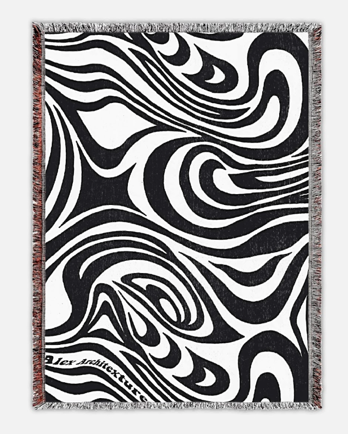 Warped Logo Blanket