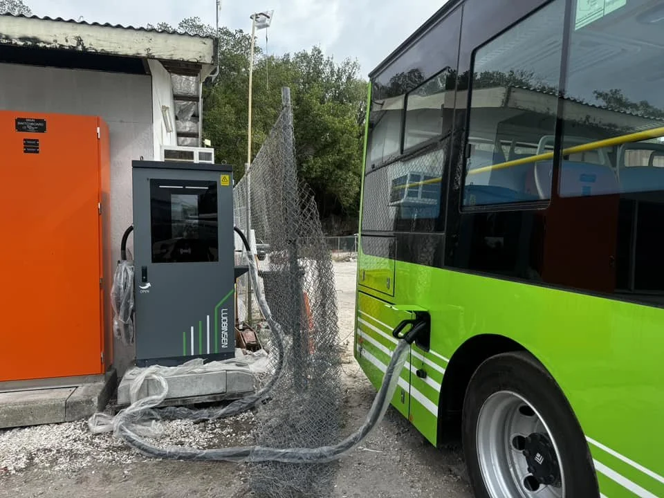 First charging station comes online