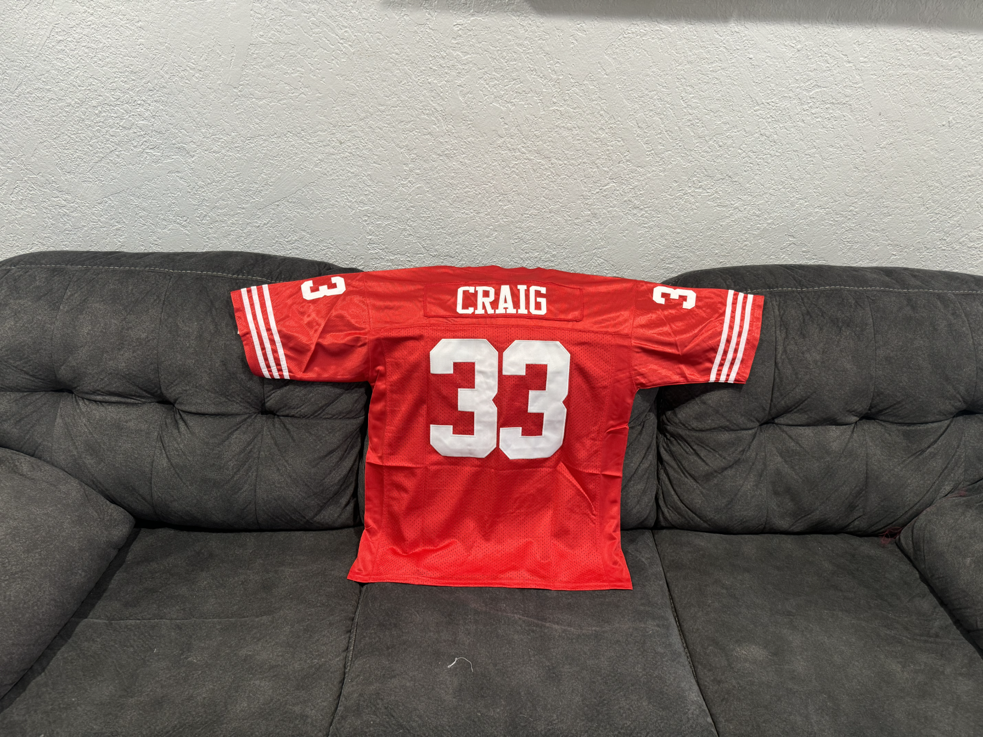 Roger Craig 49ers throwback jersey

Men sizes only!