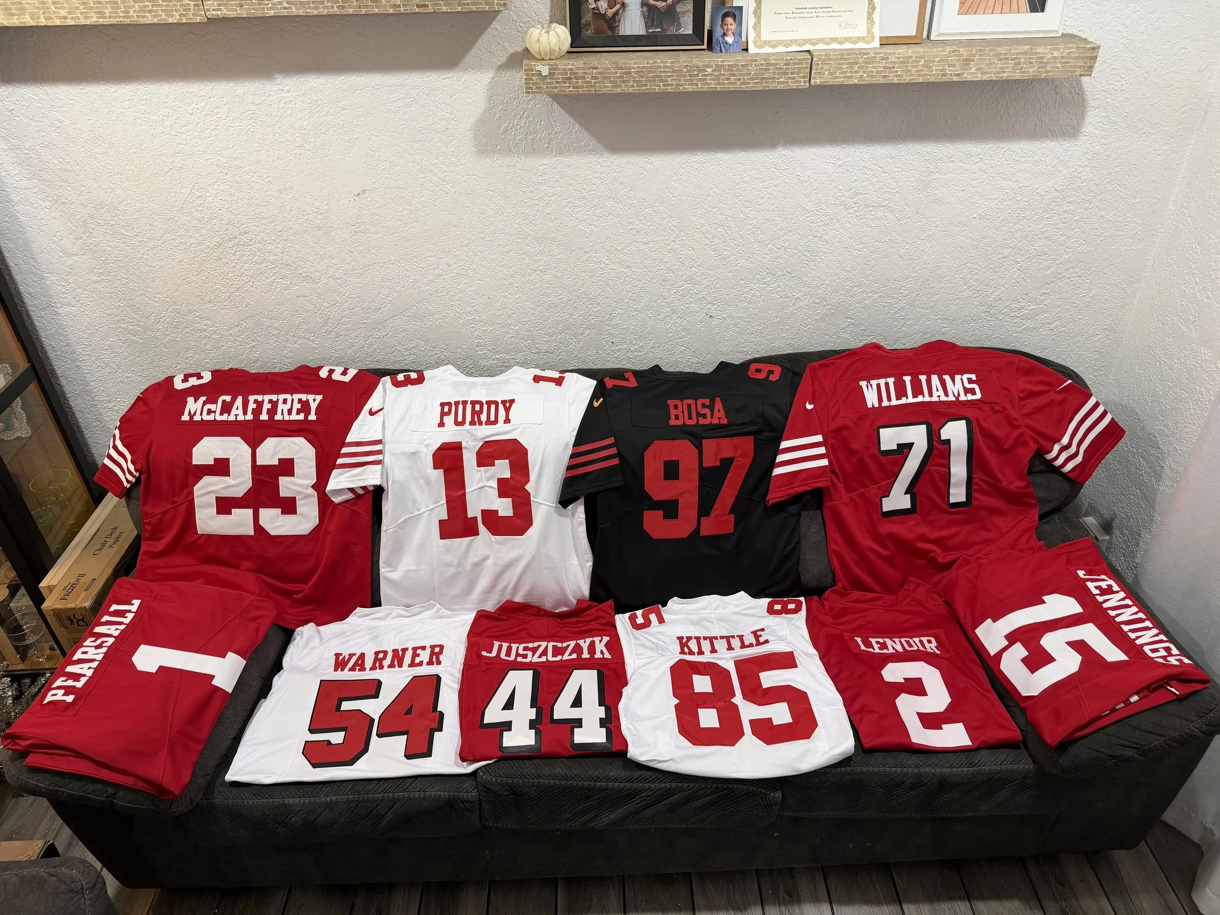 49ers jerseys

Men, Women & Kid sizes available