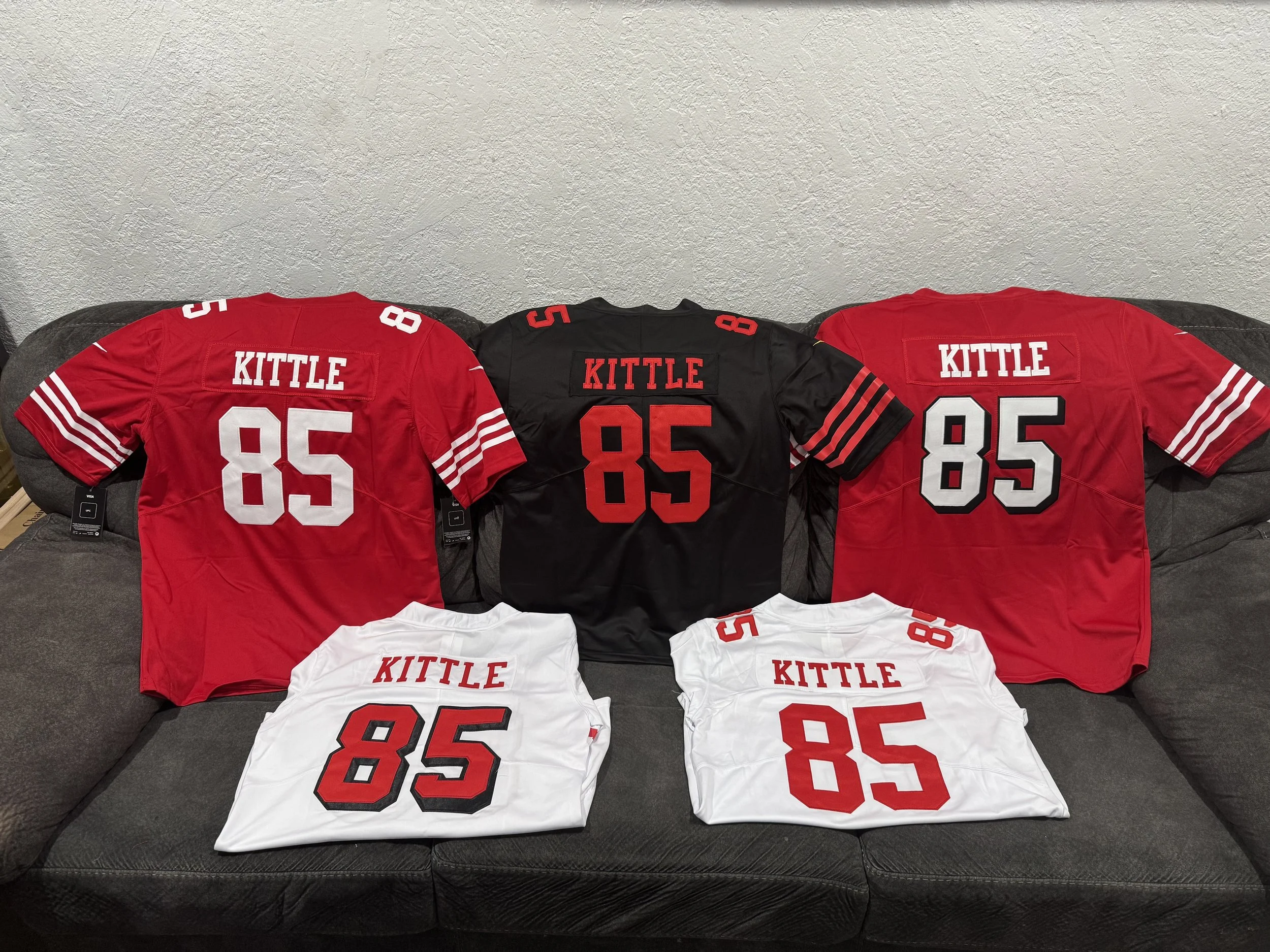 George Kittle 49ers jerseys

Men, Women & Kid sizes available