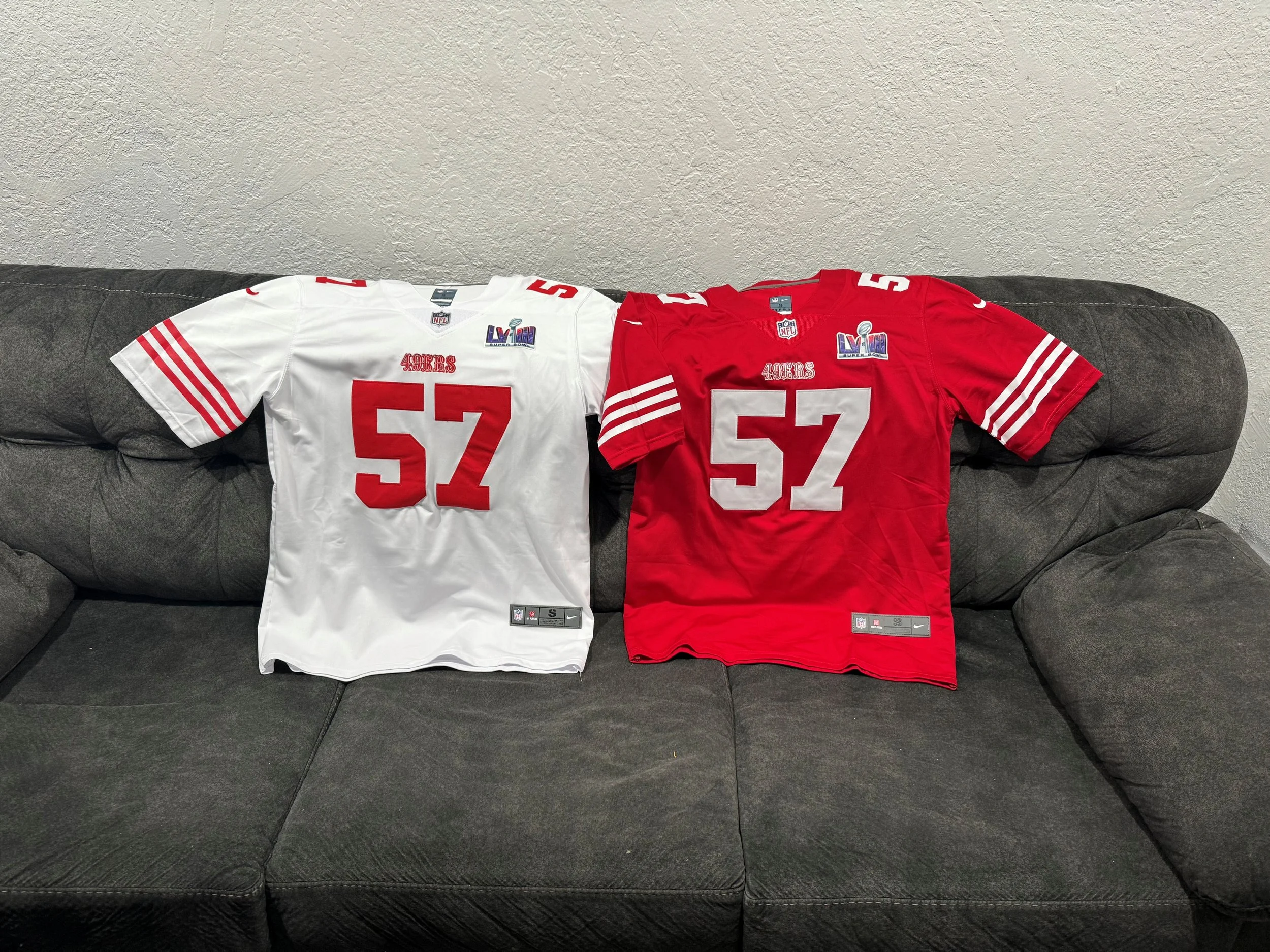 Dre Greenlaw Super Bowl 58 jersey