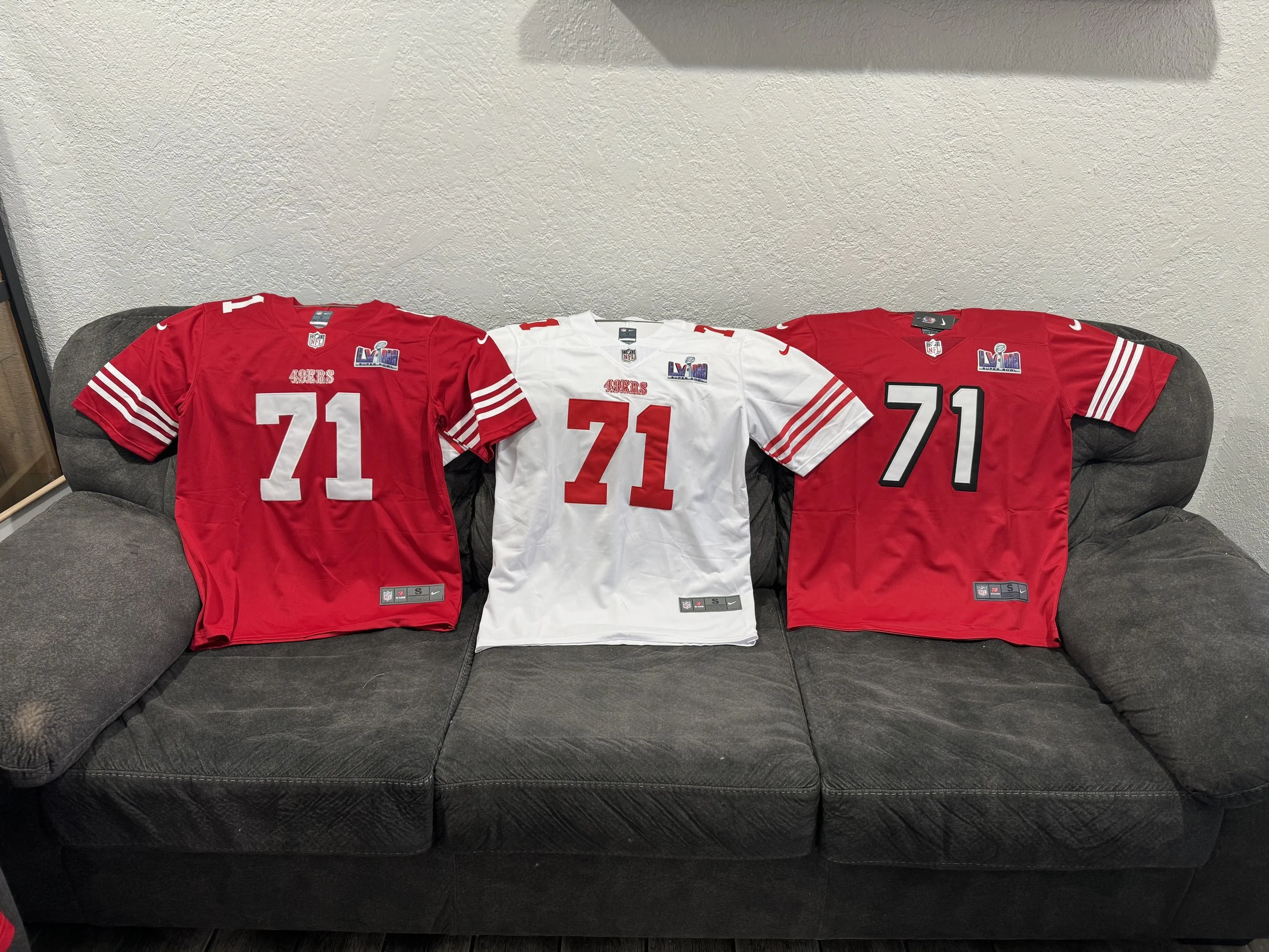 Trent Williams Super Bowl 58 jersey