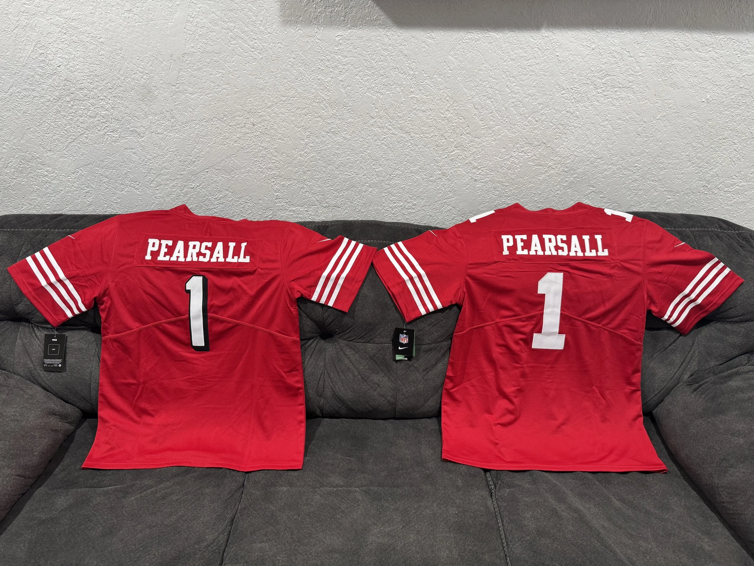 Ricky Pearsall #1 49ers jersey

Men & Kid sizes available