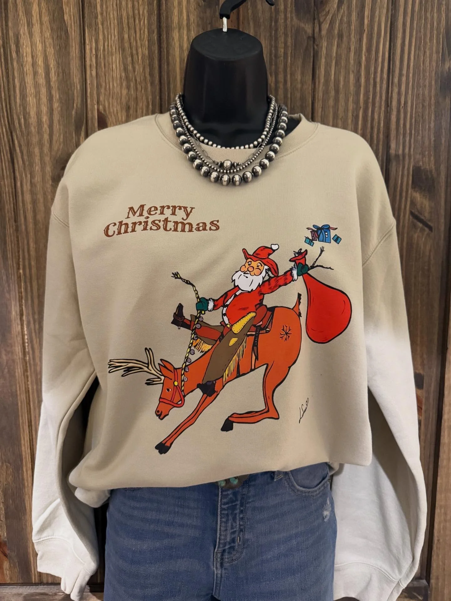 Buckin&rsquo; Santa / Merry Christmas 

Cowgirl-creations.com