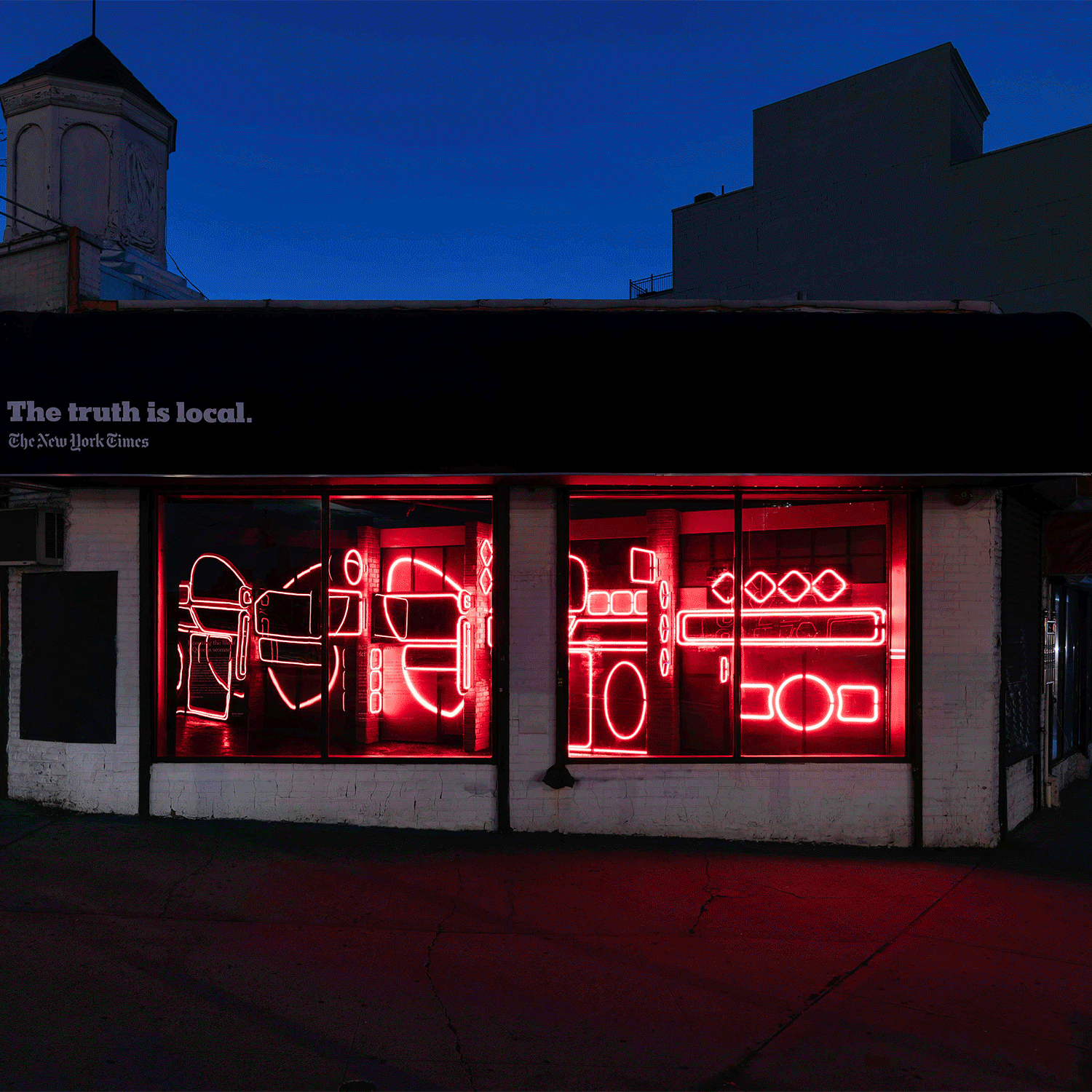 NEW YORK TIMES  THE TRUTH IS LOCAL