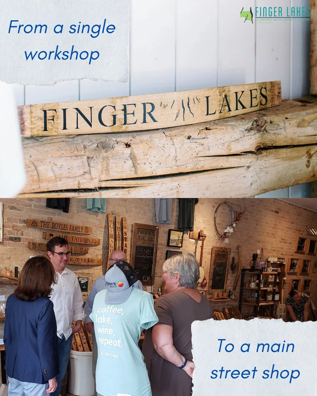Every big idea starts small. From a single workshop to a thriving Main Street shop, Staving Artist Woodwork&rsquo;s journey shows how far passion and support can take you.

FLEDC offers low‑interest loans and resources for makers and dreamers. 

Read