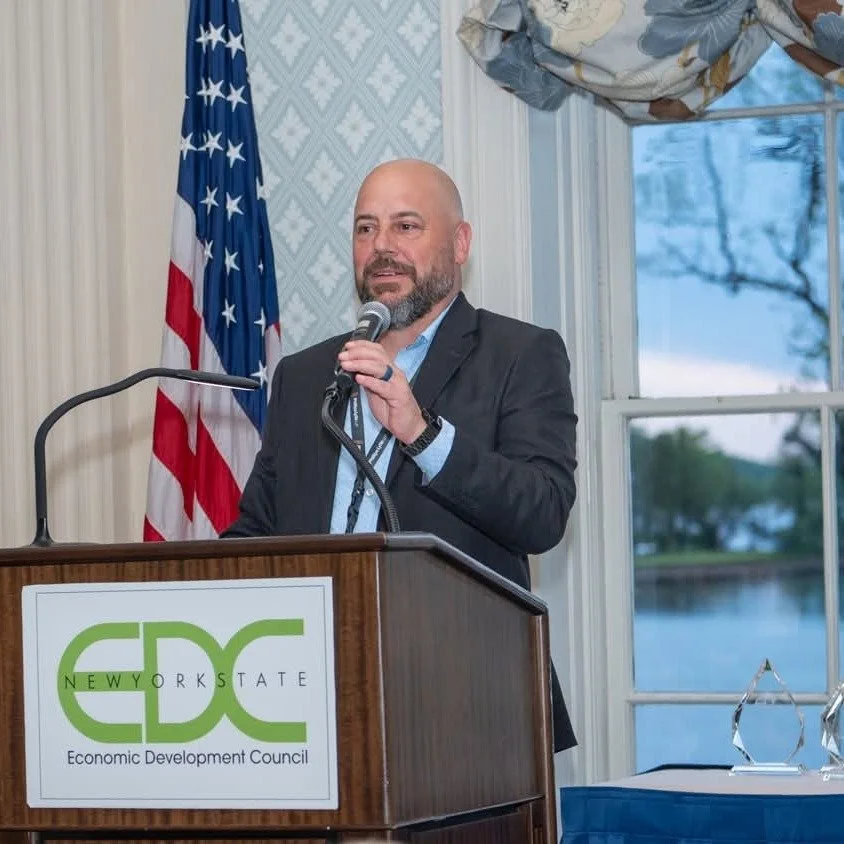 Proud moment for FLEDC and Yates County.

Steve Griffin, CEO of the Finger Lakes Economic Development Center, has been named Chair of the New York State Economic Development Council Board of Directors for a two-year term. The NYSEDC brings together e