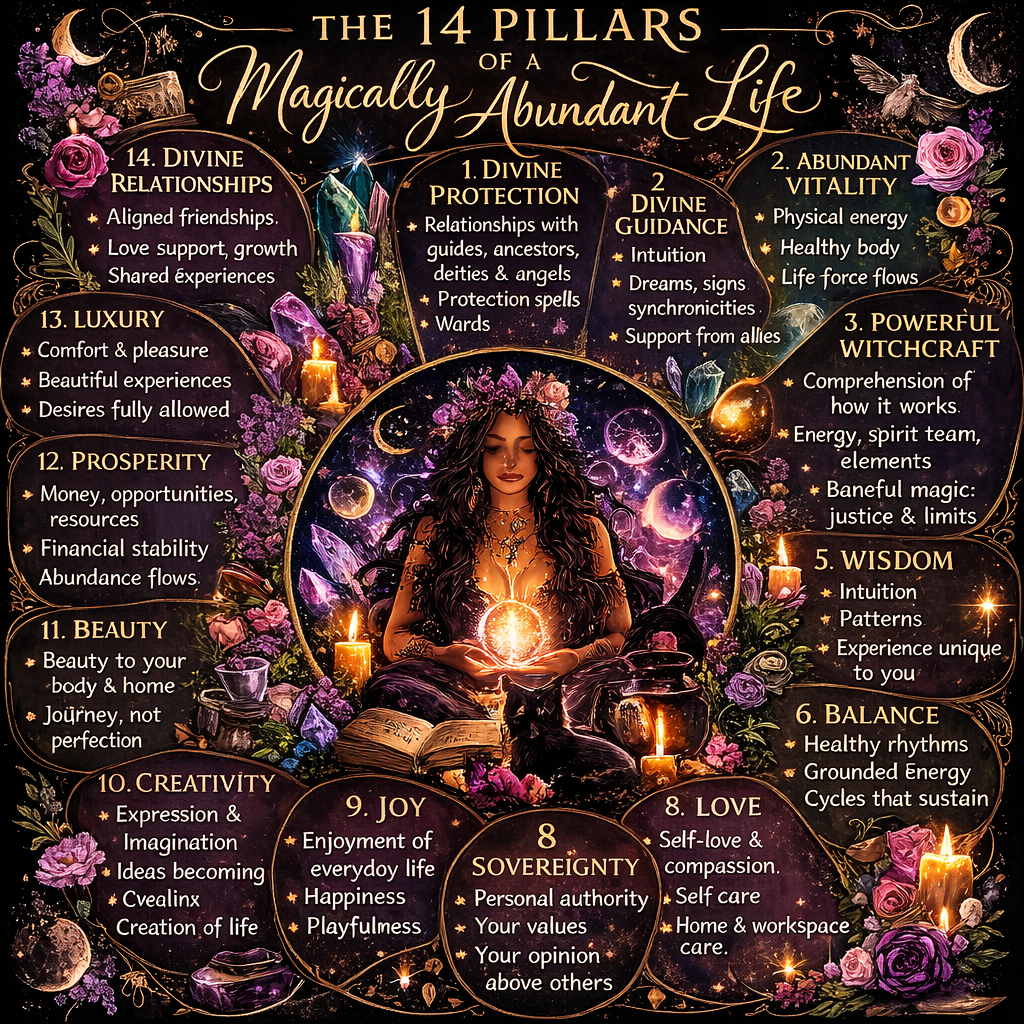 The Witch’s 13 Pillars of Life