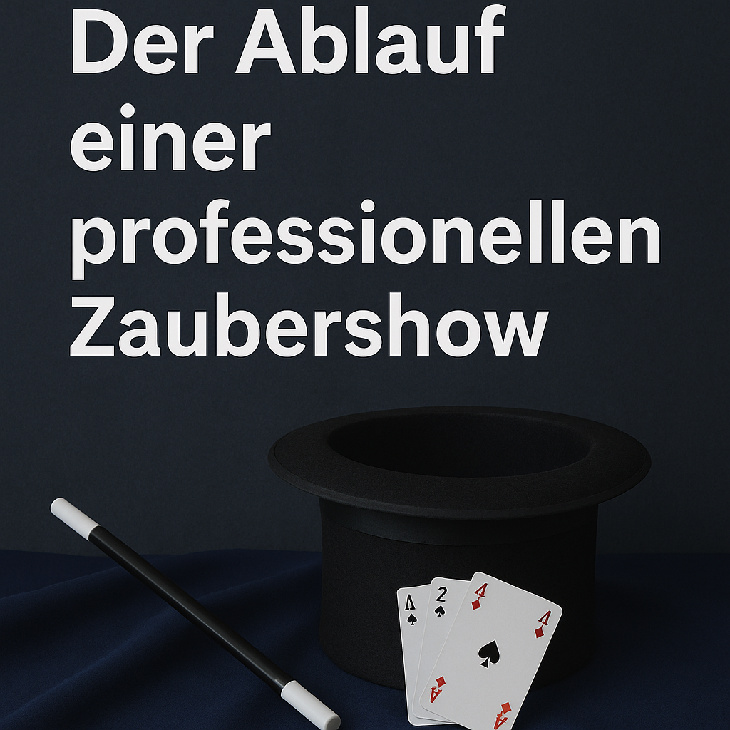 Der Ablauf einer professionellen Zaubershow in Nürnberg – Schritt für Schritt erklärt