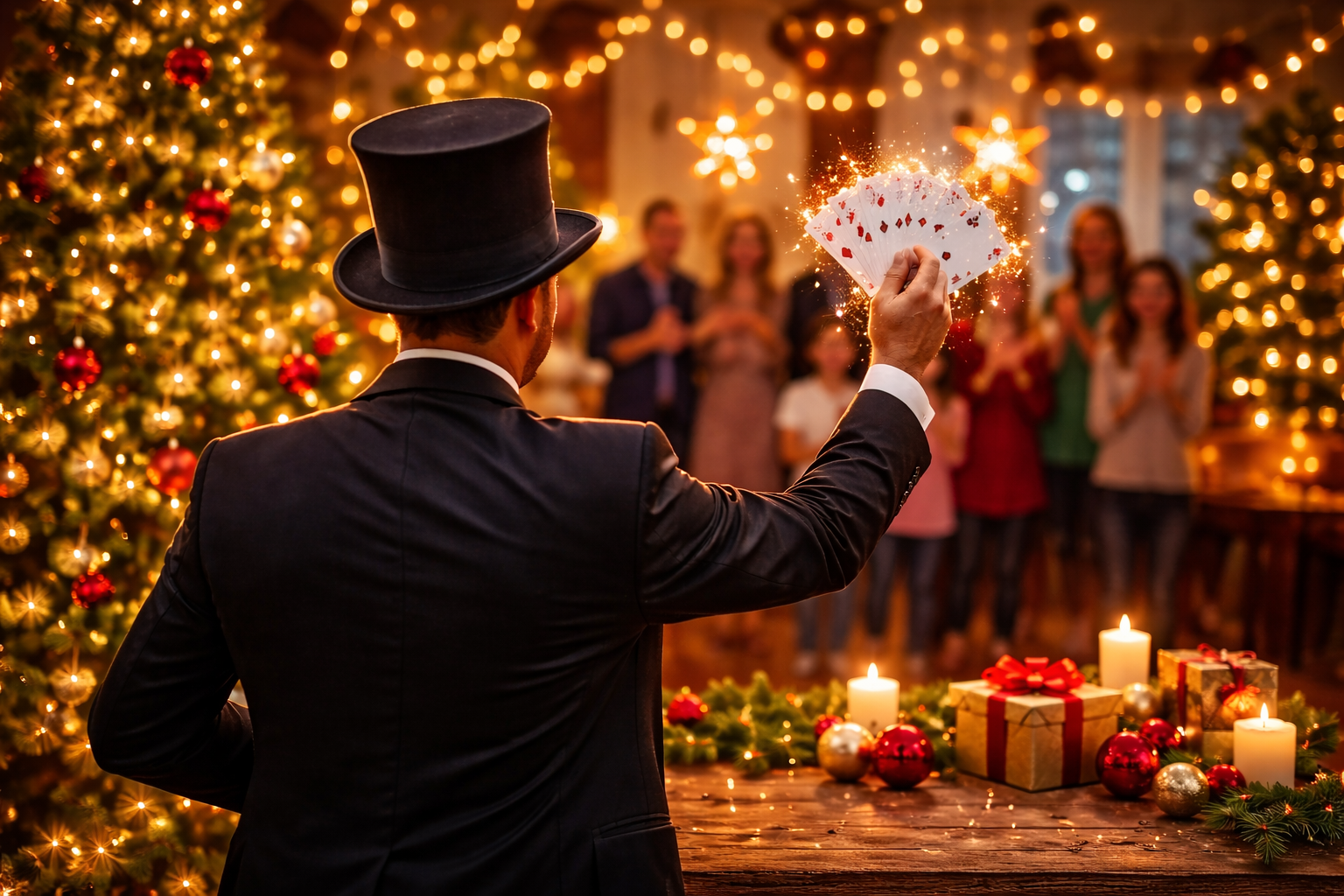 Zaubern an Weihnachten – Magische Moment