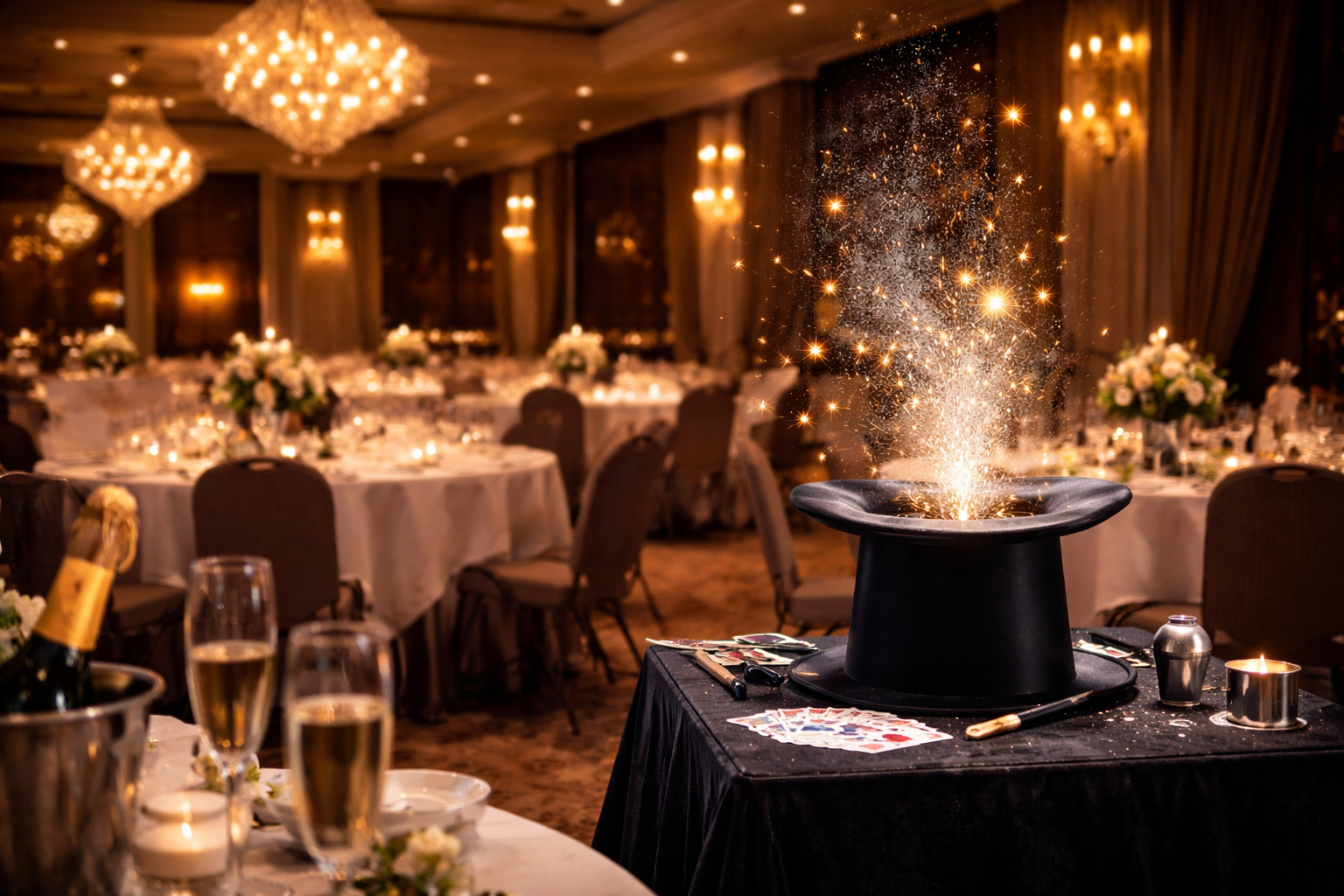 Magische Unterhaltung für Hotels in Nürnberg und Umgebung