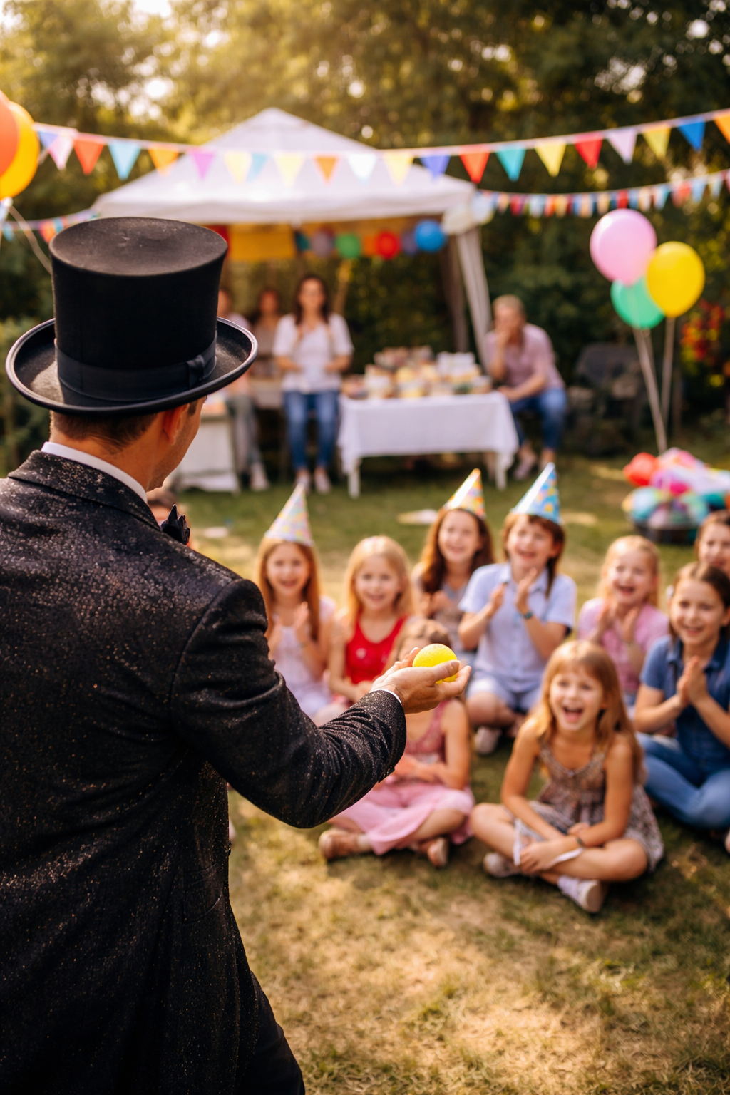 Wie Eltern von Zaubershows profitieren – stressfrei feiern!