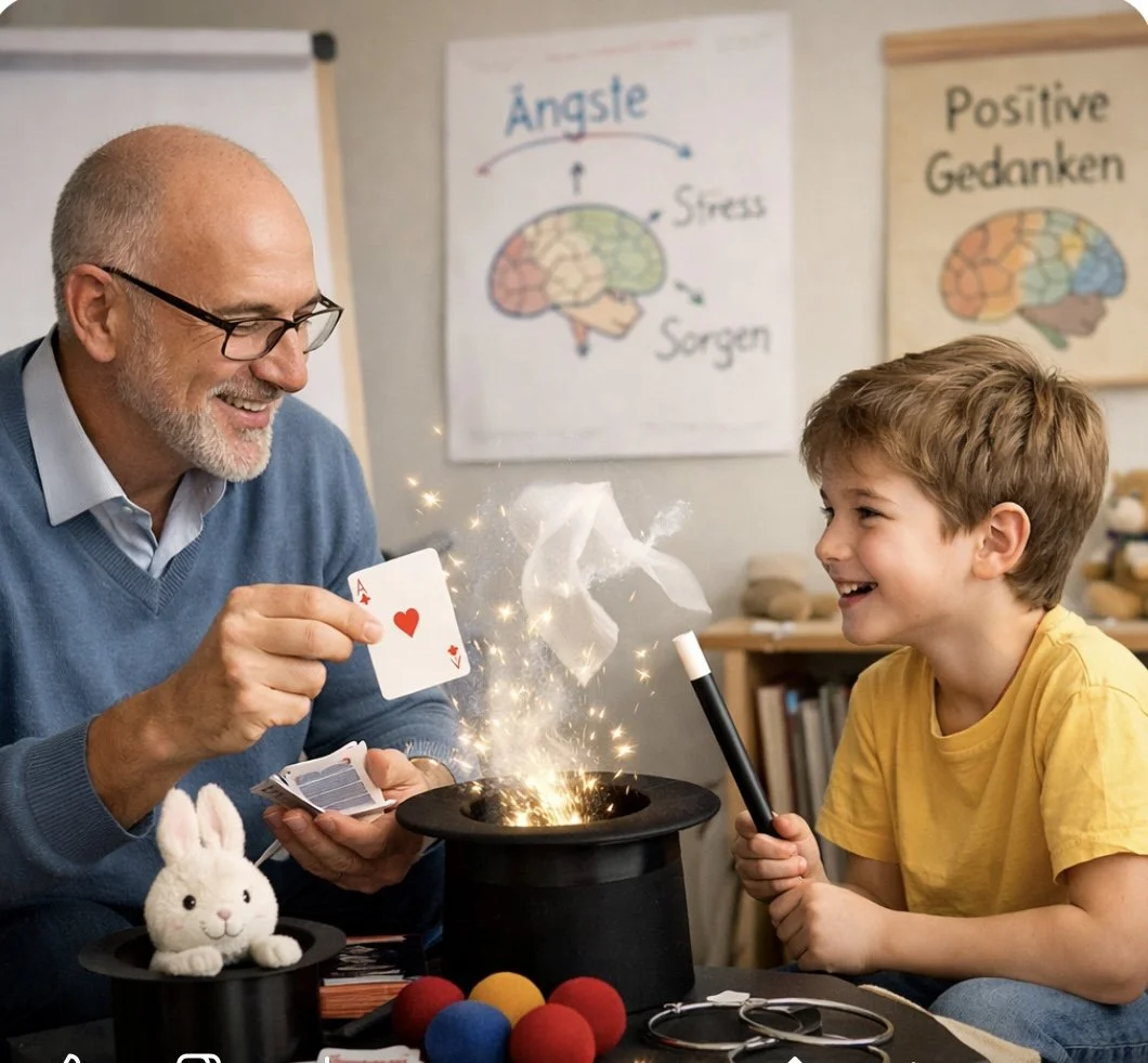 Wie Zauberkunst in der Therapie eingesetzt werden kann