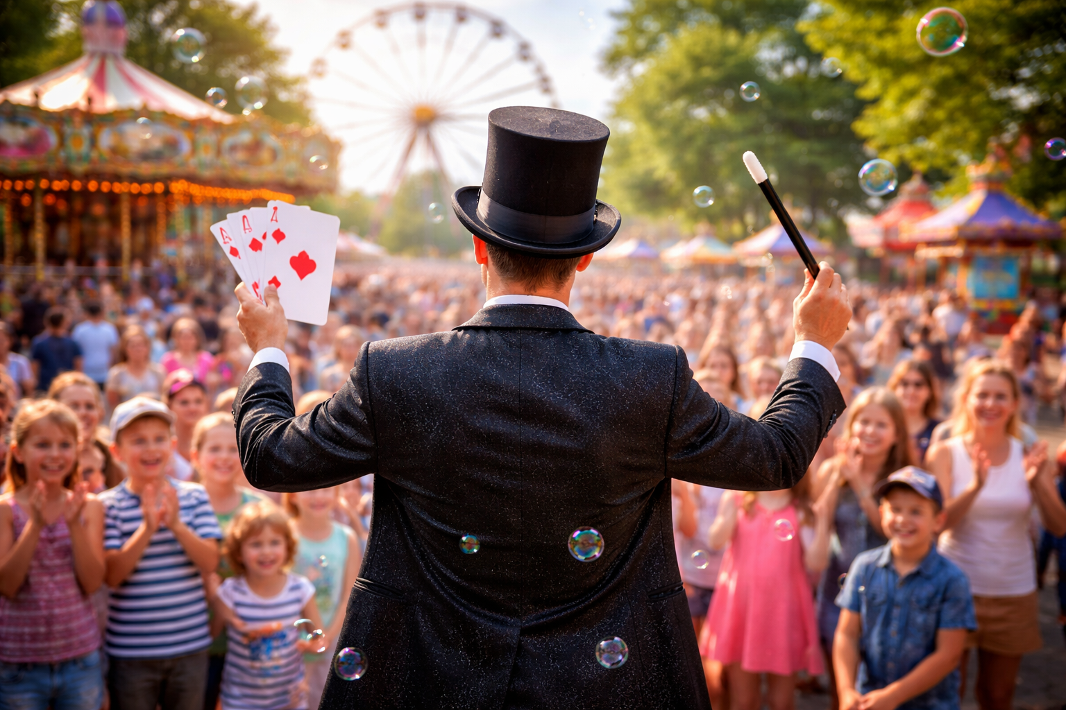 Magische Zauberei in Freizeitparks