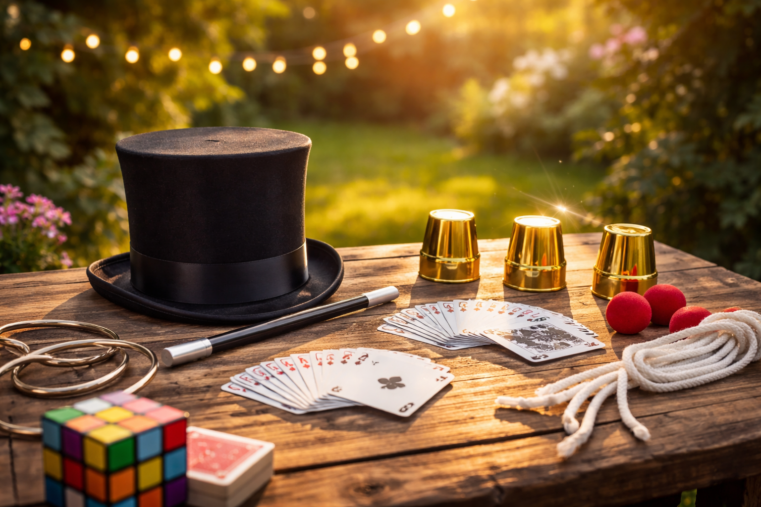 Magische Shows an ungewöhnlichen Orten