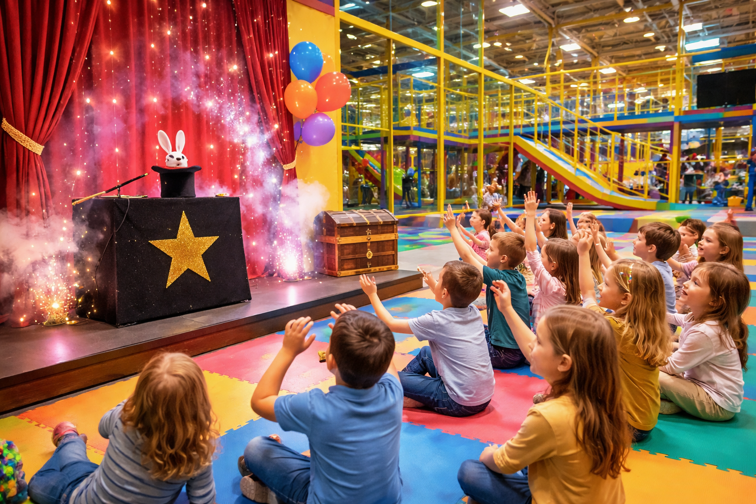 Zauberei in Indoor-Spielplätzen – Magische Erlebnisse für Kinder