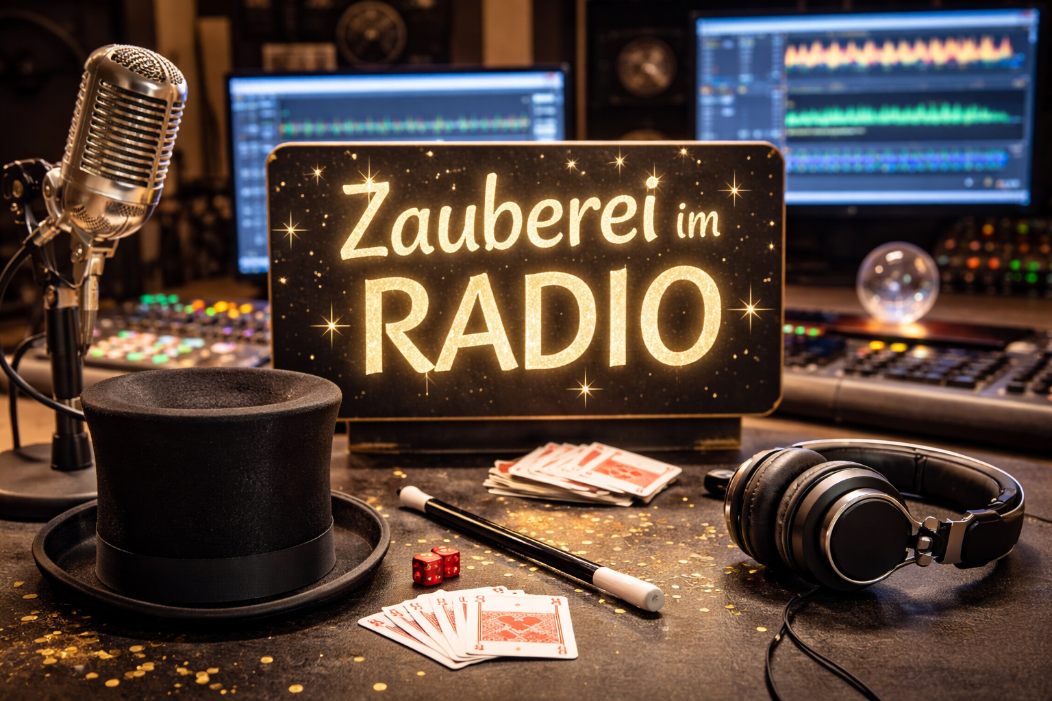 Zauberei im Radio - Wie man Magie hörbach macht