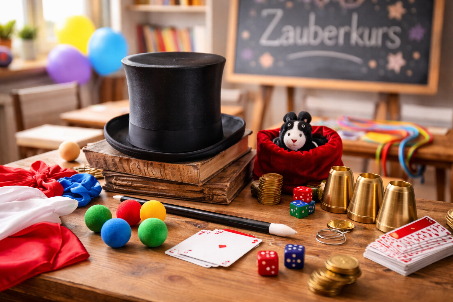 Zauberkurse an der Volkshochschule  – Magie selbst erleben