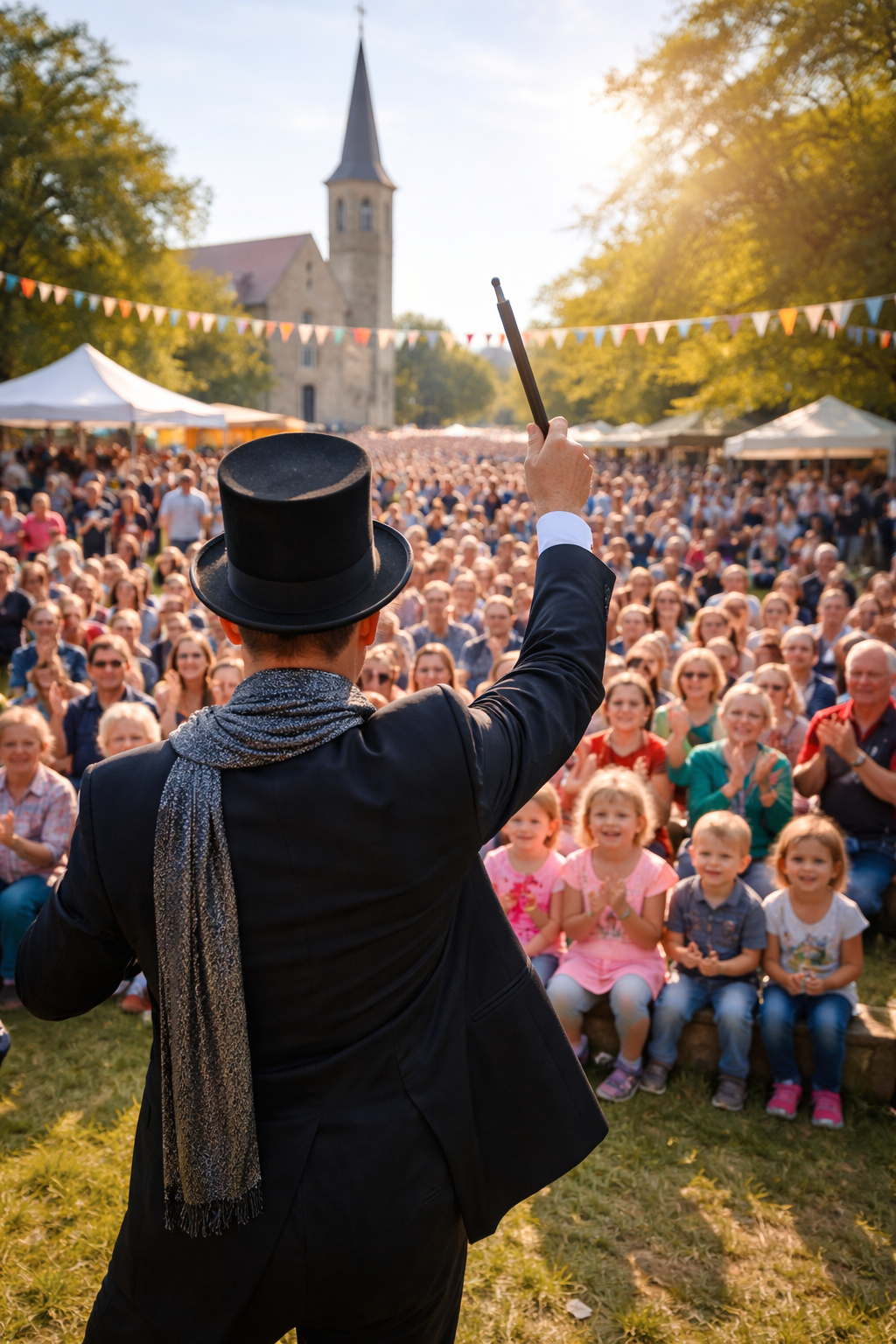 Zauberer  für Pfarrfeste – Magische Momente für Jung &amp; Alt