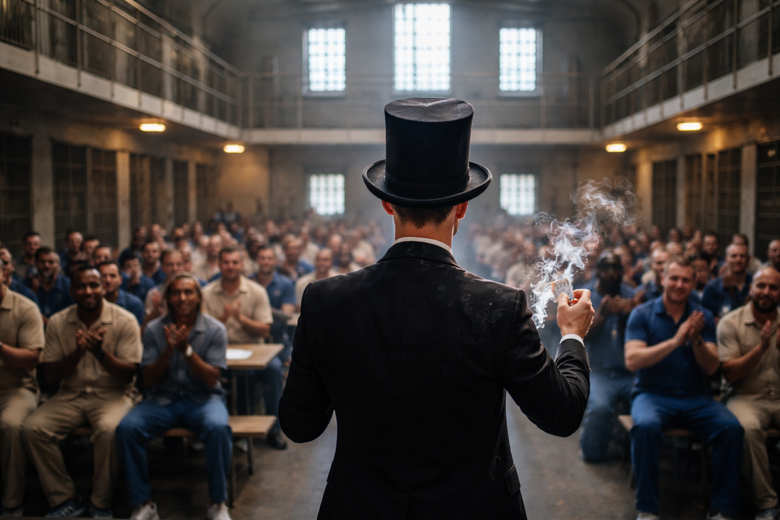 Magische Momente selbst hinter Mauern