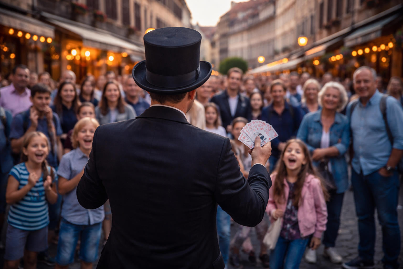 Straßenzauberei für Events voller Staunen