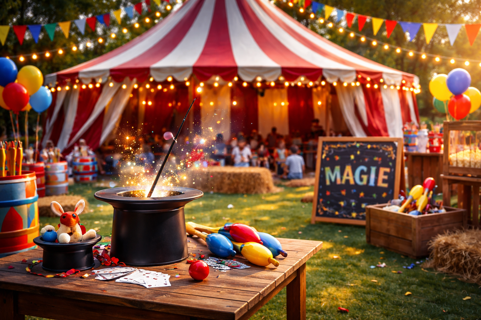 Wenn Zirkuszauber Ihr Event verzaubert