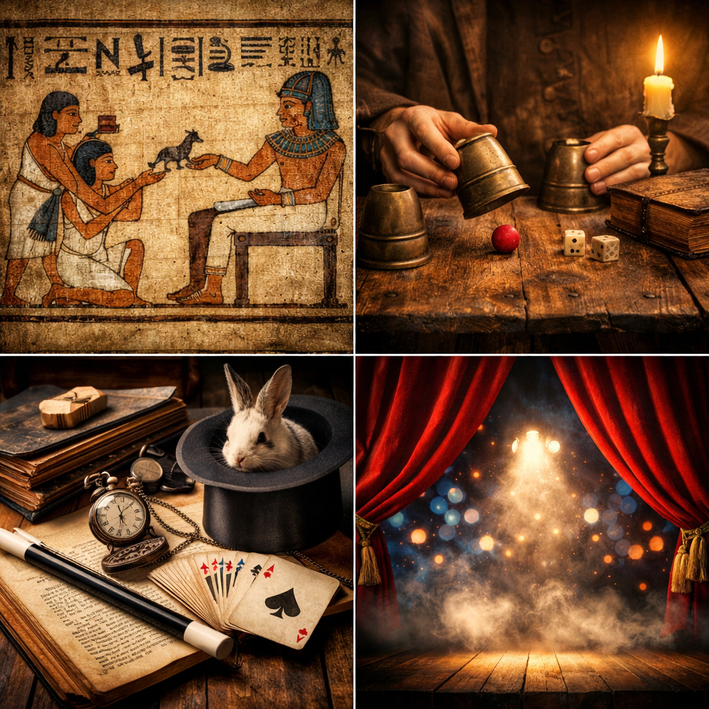 Die Geschichte der Zauberkunst: Von alten Wundern zu moderner Magie