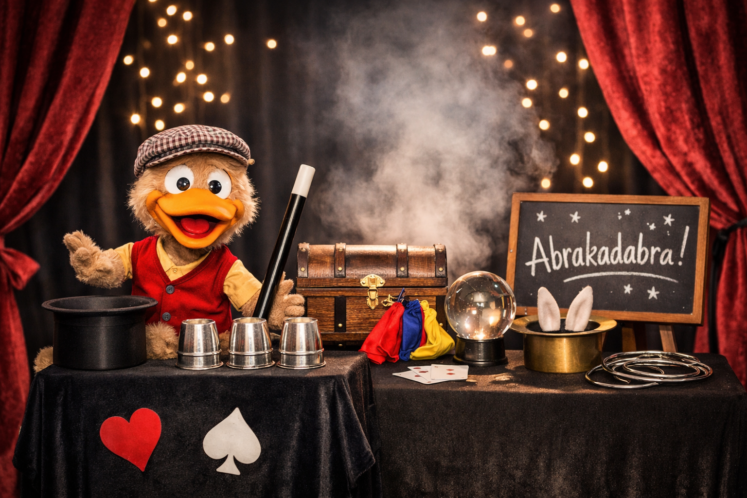 Bauchreden &amp; Zauberkunst  – Magische Unterhaltung für jedes Event