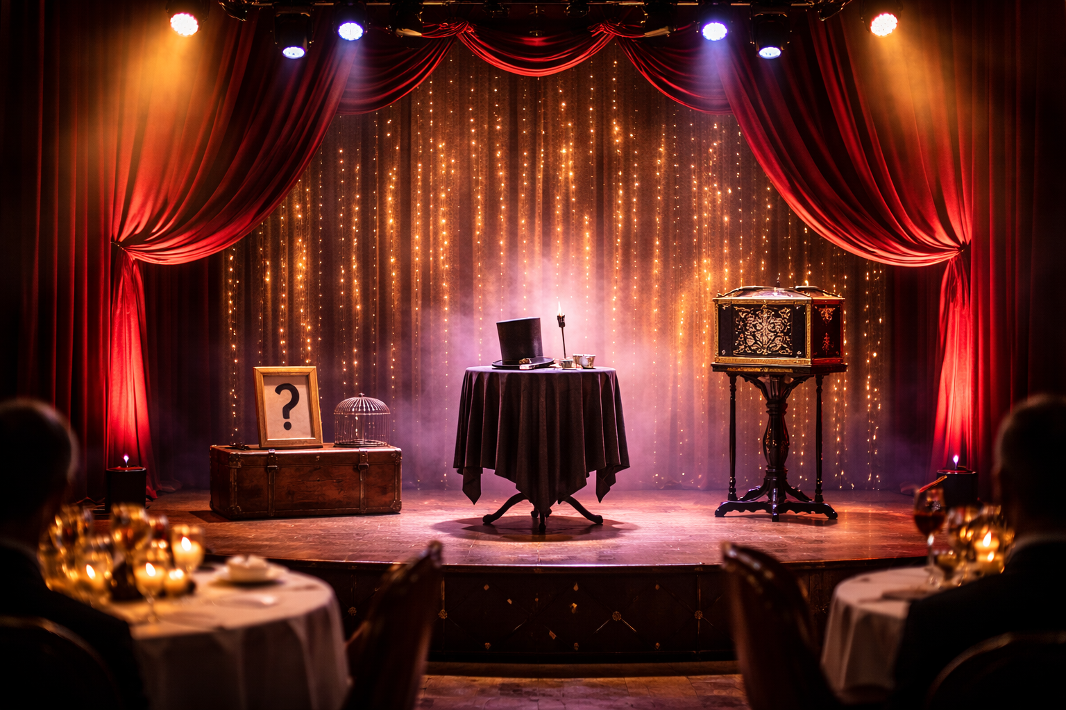 Zauberer  im Varieté: Magische Shows für jedes Event