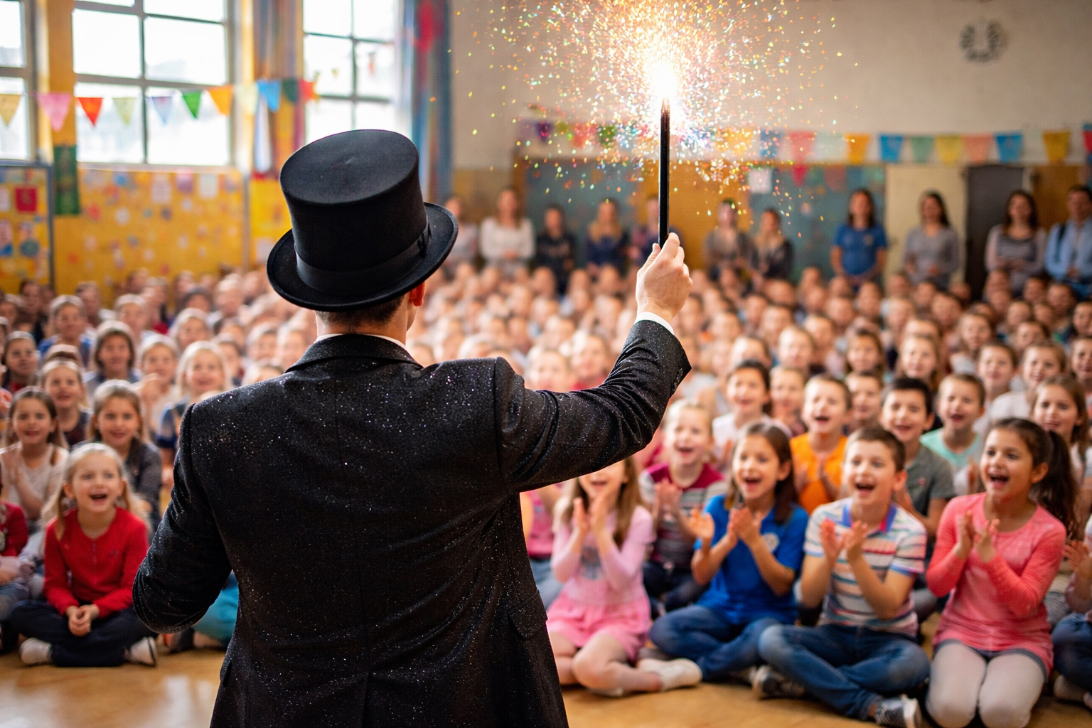 Zauberer in Nürnberg für Grundschulen: Magie, die Kinder begeistert