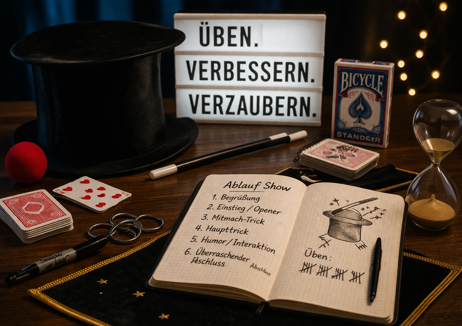 Zauberer in Nürnberg: So bereite ich meine magischen Shows vor