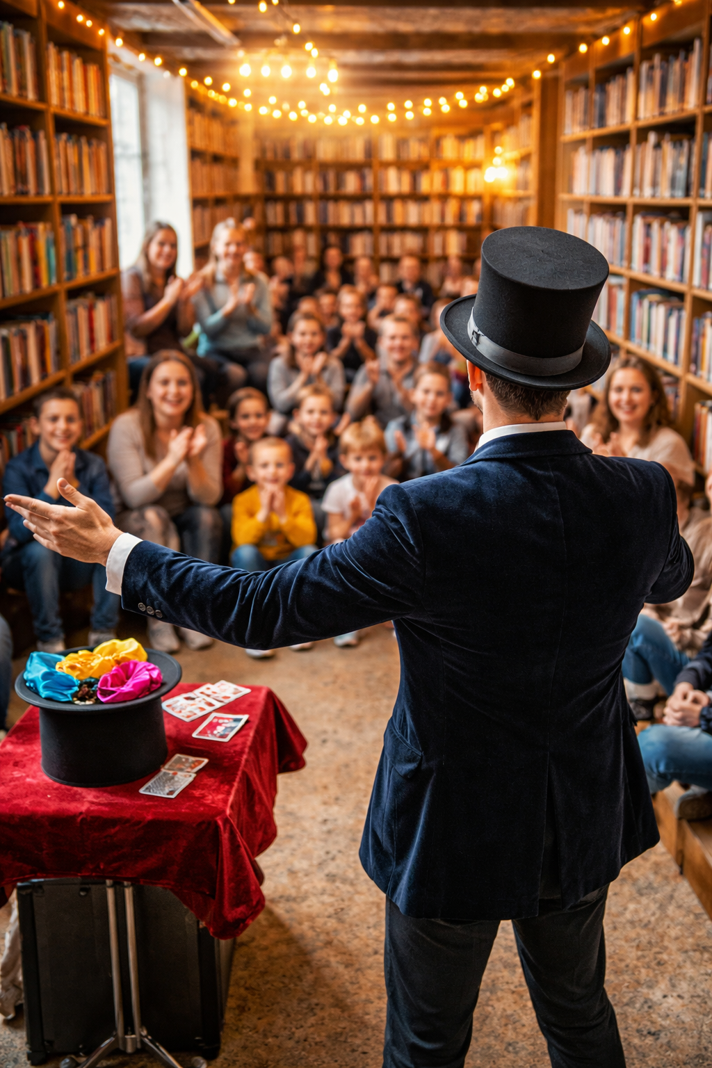 Zauberer in Nürnberg: Magie in Bibliotheken erleben
