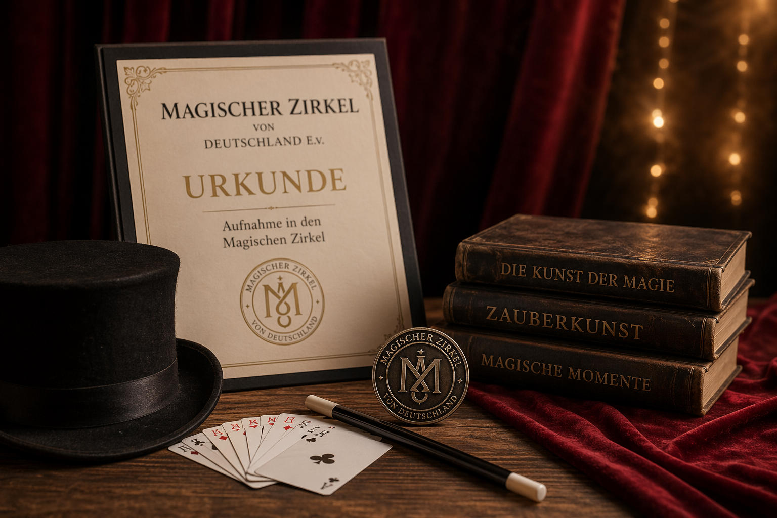 Zauberer Nürnberg: Aufnahme in den Magischen Zirkel erklärt