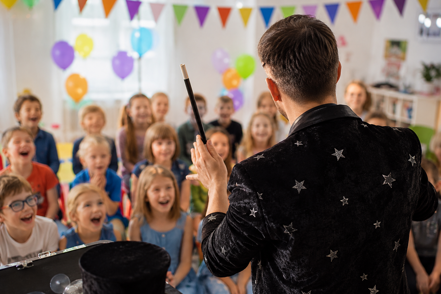 Zauberer für Kindergeburtstage in Nürnberg: Ab welchem Alter lohnt sich eine Zaubershow?