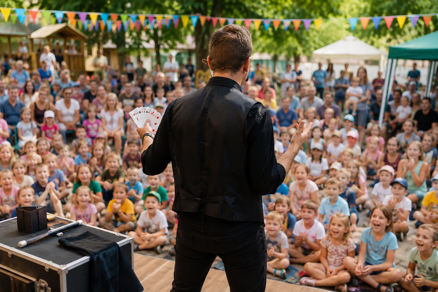 Zauberer für Sommerfeste in Nürnberg – Magische Momente für Kindergärten