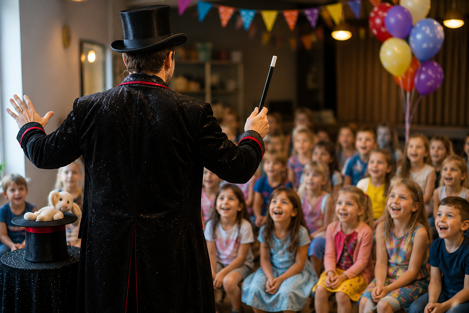 Zauberer in Nürnberg: Kinderzaubershow entspannt erleben