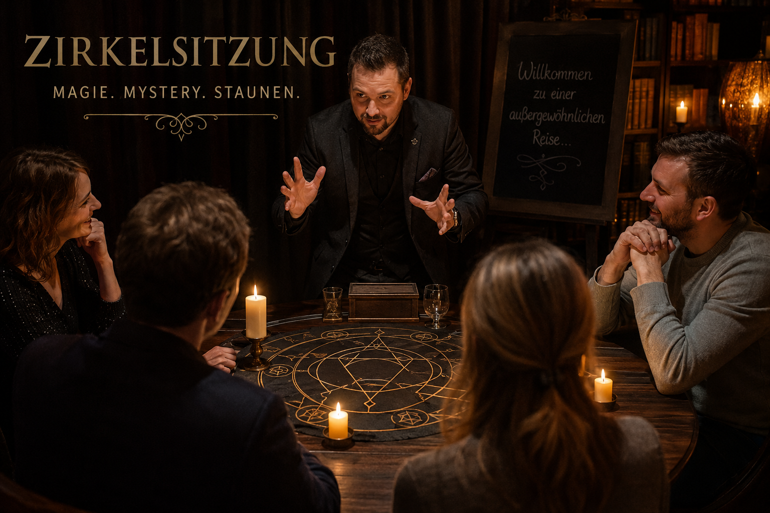 Zirkelsitzung in Nürnberg – Wie läuft dieses magische Erlebnis ab?