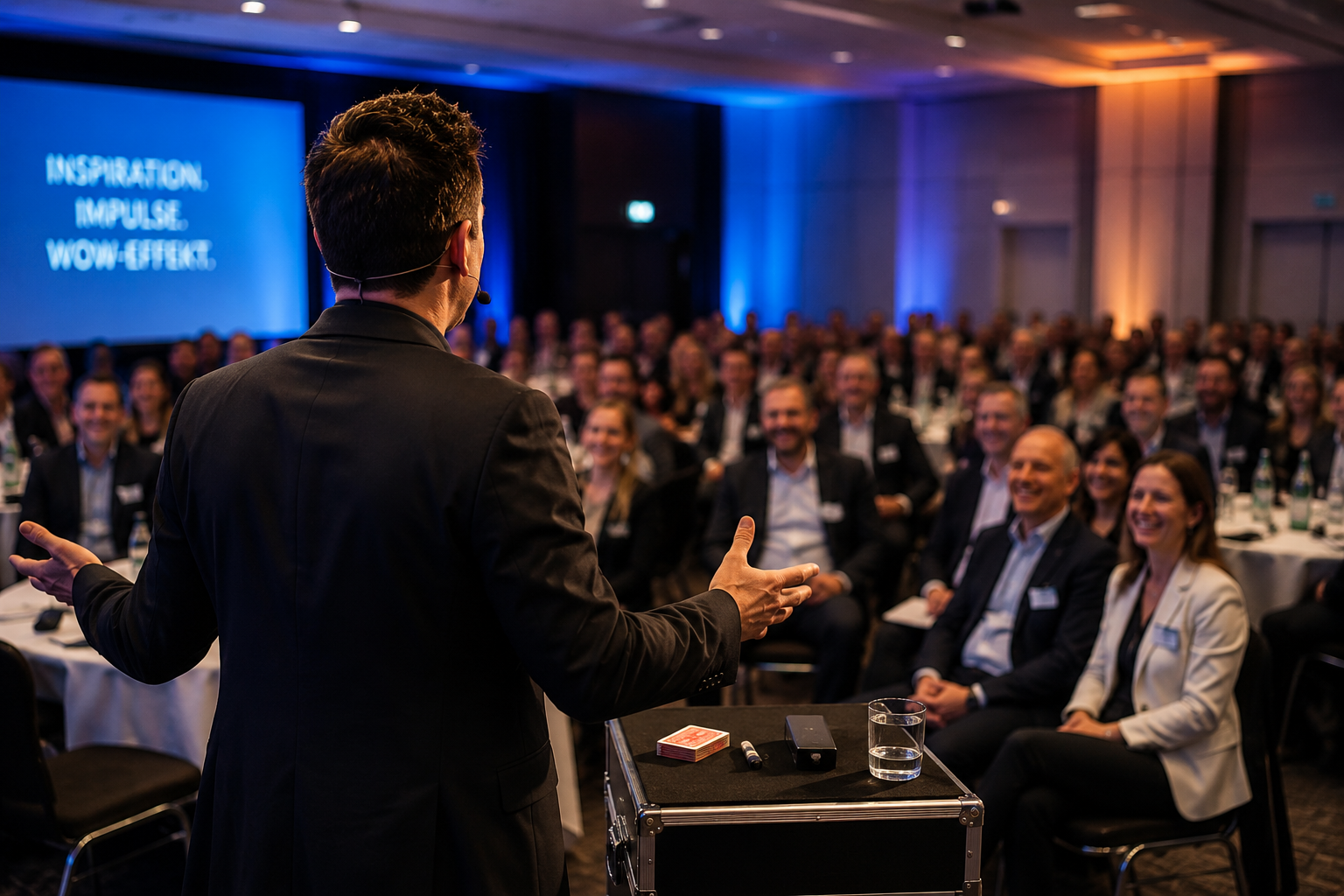Zauberer als Corporate Speaker in Nürnberg – Inspiration, die begeistert und im Gedächtnis bleibt