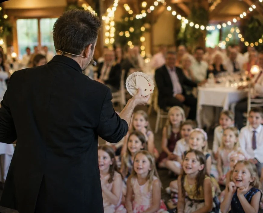 Kinderzaubershow auf einer Hochzeit in Nürnberg – Magie für kleine Gäste