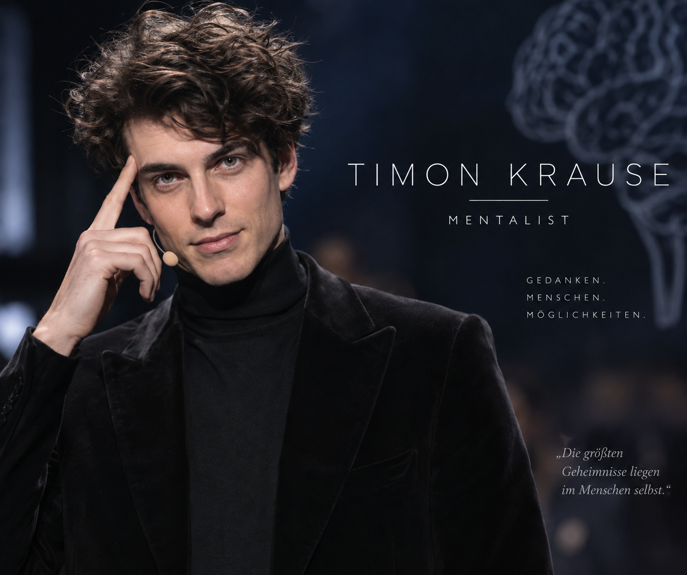 Mentalmagier Timon Krause: Wenn Gedankenlesen zur Unterhaltung wird
