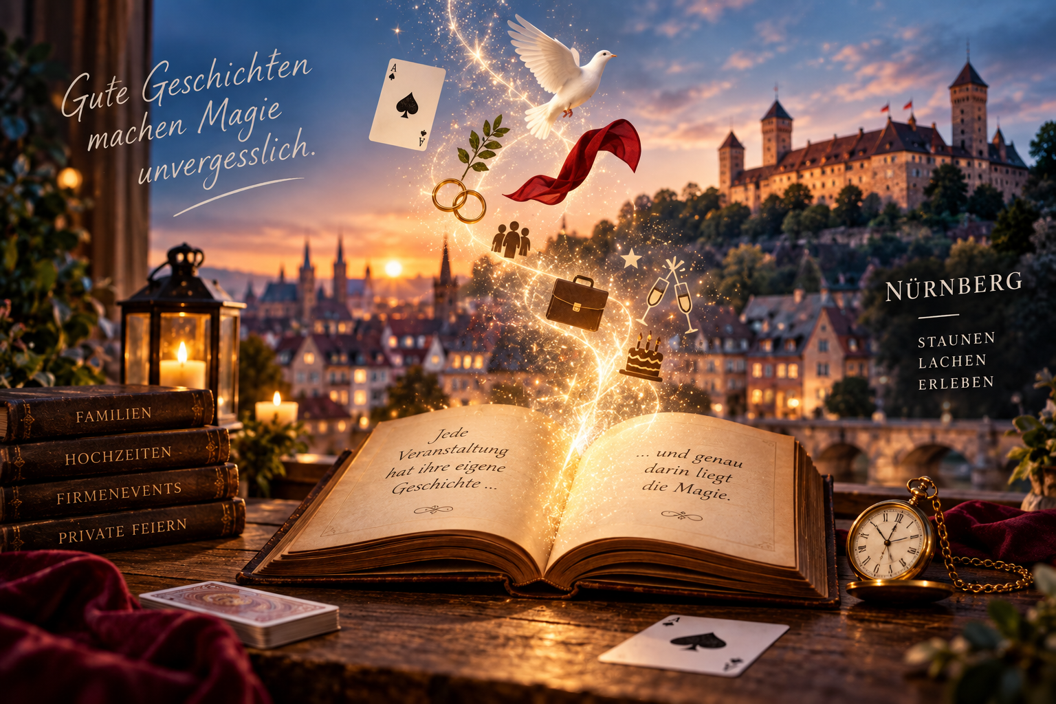 Zauberer Nürnberg: Warum Storytelling Magie unvergesslich macht