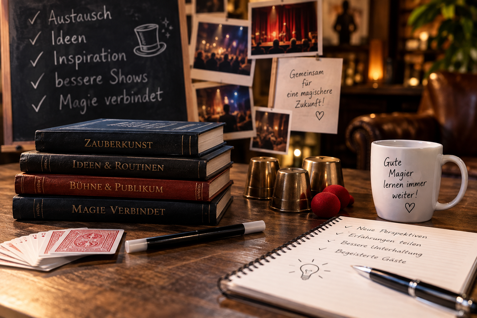 Zauberer in Nürnberg: Warum der Austausch unter Zauberern so wichtig ist